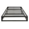 Twin size Modern Low Profile Heavy Duty Metal Platform Bed Frame