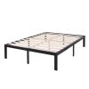 Full Heavy Duty Metal Platform Bed Frame with Wood Slats 3,500 lbs Weight Limit