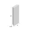 Narrow Bathroom Medicine Cabinet Frameless Mirror 12 x 36 inch