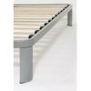 Twin size Luna Metal Platform Bed Frame with Wood Slats