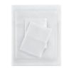 Full Size 4-Piece Cotton Blend Jersey Sheet Set in White