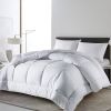 King Size All Seasons Soft White Polyester Down Alternative Comforter